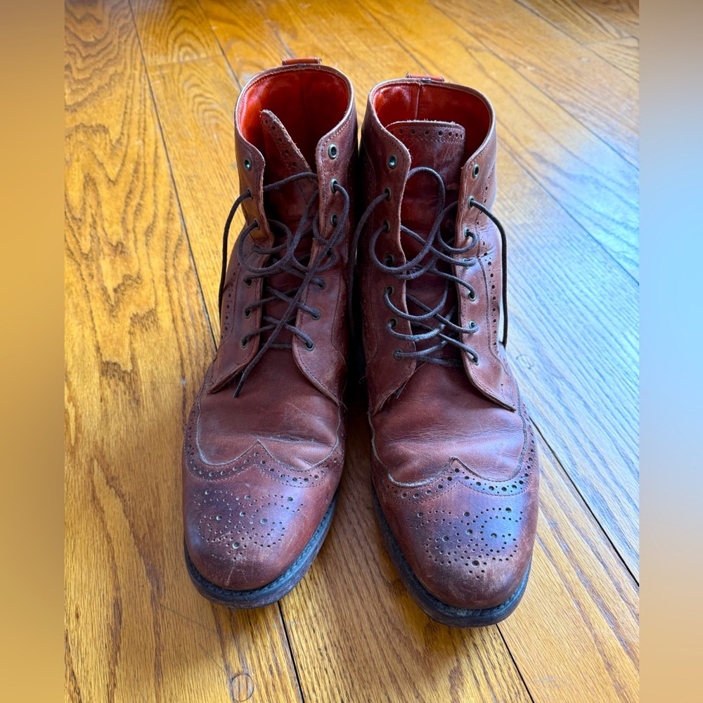 Allen Edmonds x Freemans Sporting Club Wingtip Dress Boot